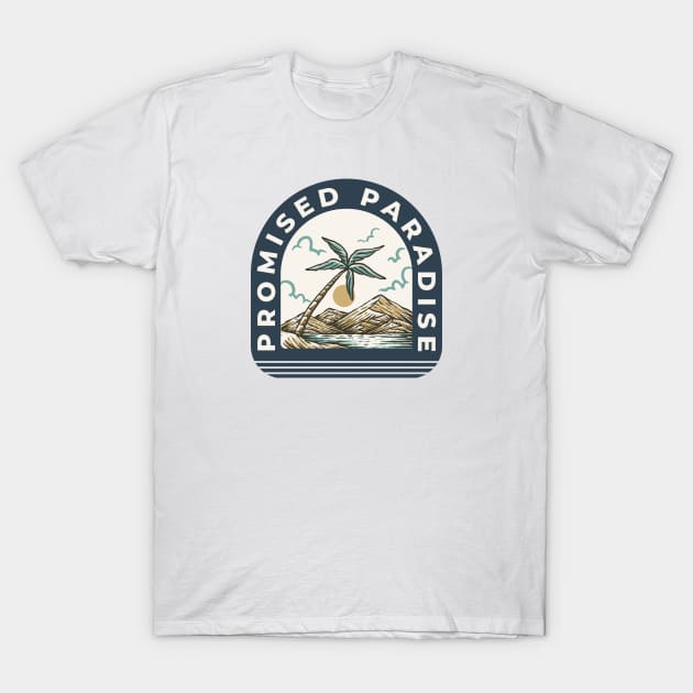 Promised Paradise T-Shirt by Fledermaus Studio